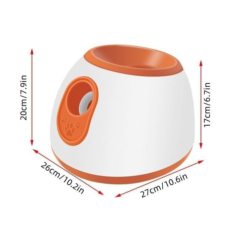 Smart pet ball launcher, automatic ball thrower, dog entertainment and sports toy, intelligent puppy ball launcher