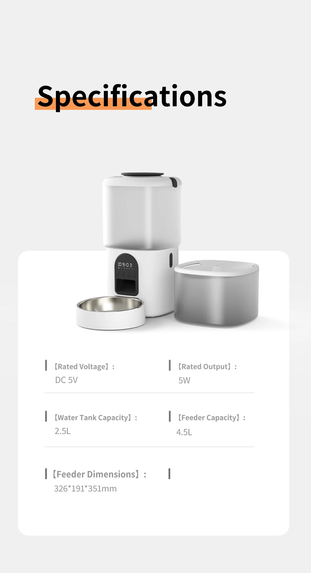 Pet Products Supplier 2 In 1 Pet Water Drinking Fountain Dog Food Bowl Wifi Smart Automatic Cat Pet Feeder With Camera