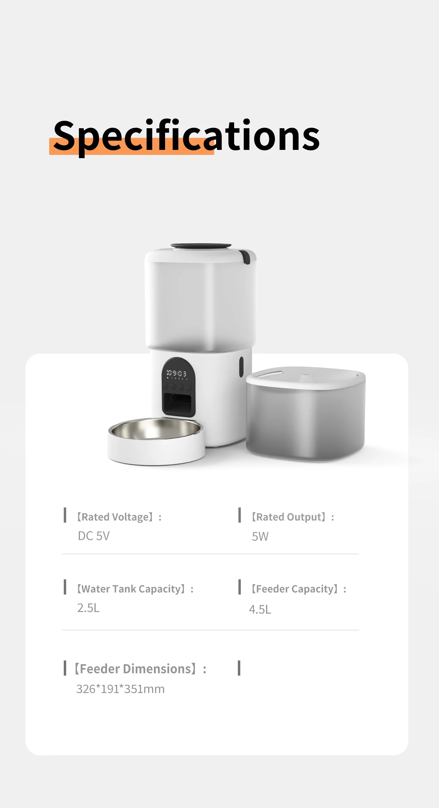 Pet Products Supplier 2 In 1 Pet Water Drinking Fountain Dog Food Bowl Wifi Smart Automatic Cat Pet Feeder With Camera