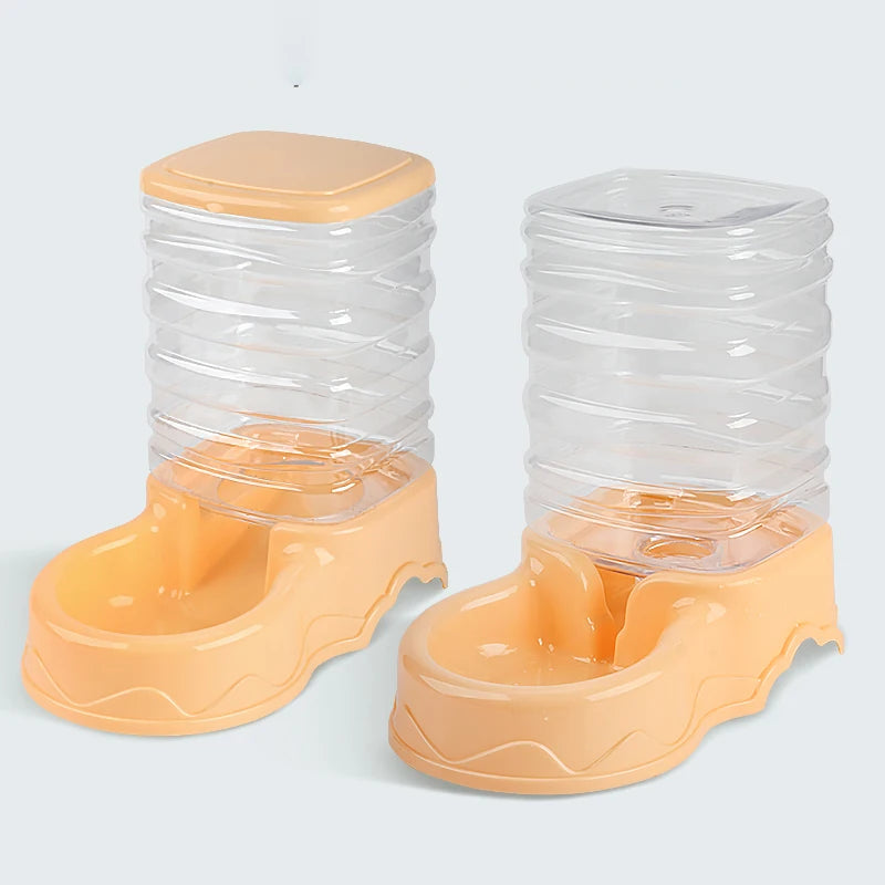 Pet Automatic Feeder Pet Feeder Bowls Automatic Water Dispenser Cat Bowl Dog Bowl Large Capacity Storage Barrel Pet Supplies