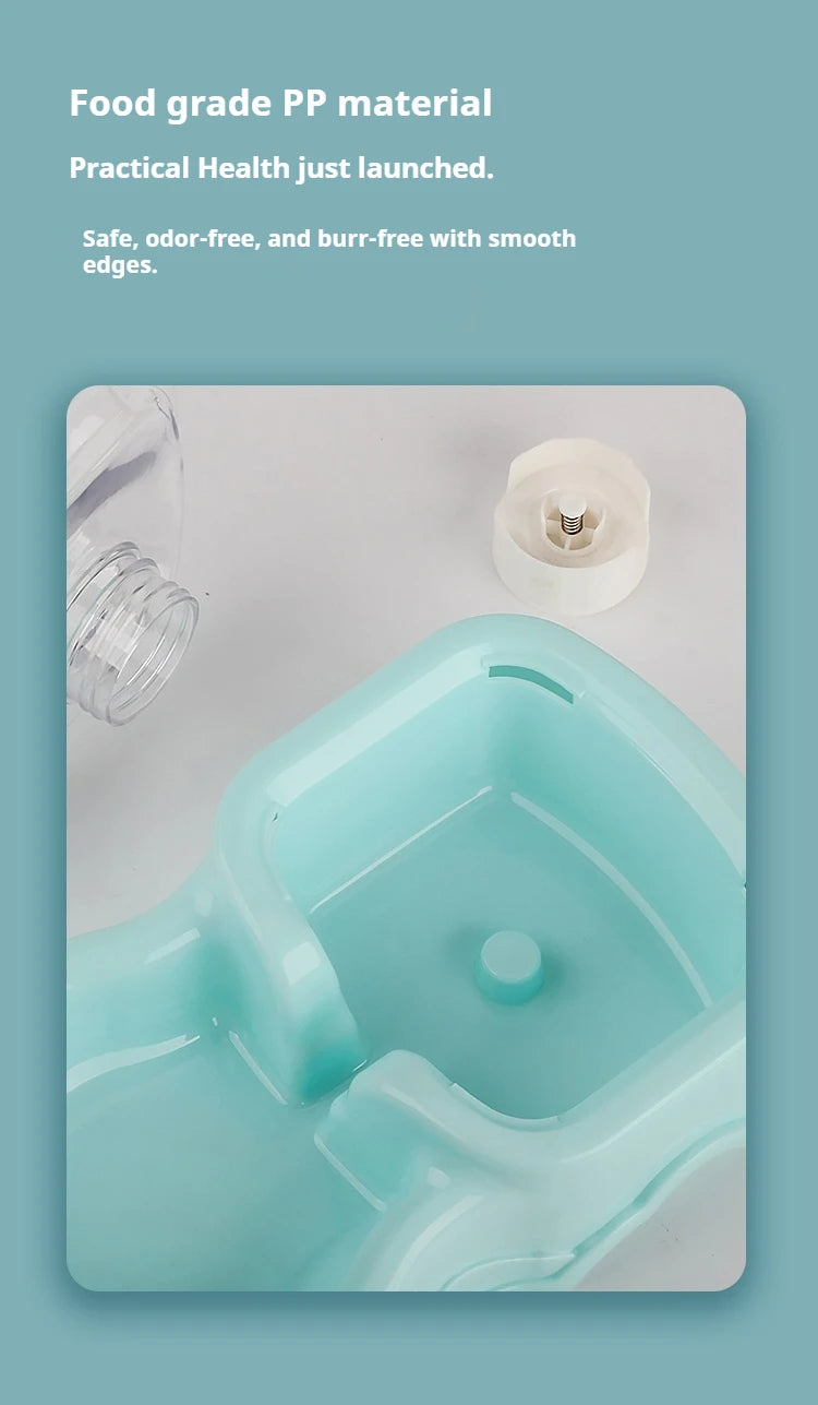 Pet Automatic Feeder Pet Feeder Bowls Automatic Water Dispenser Cat Bowl Dog Bowl Large Capacity Storage Barrel Pet Supplies