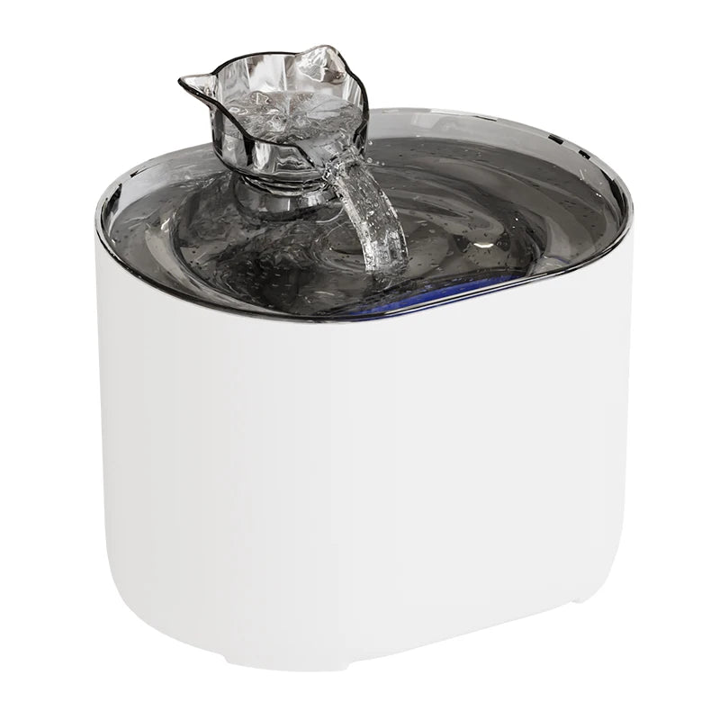 Smart Pet Water Dispenser with Activated Carbon Filter USB Powered Automatic Cat Dog Drinker Motion Sensor Silent Water Bowl