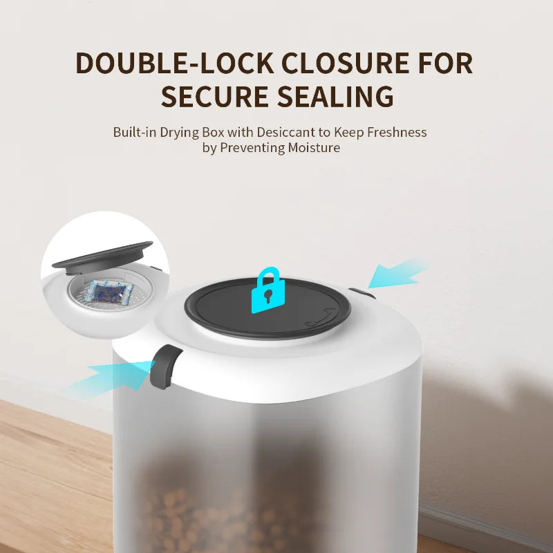 Pet Products Supplier 2 In 1 Pet Water Drinking Fountain Dog Food Bowl Wifi Smart Automatic Cat Pet Feeder With Camera