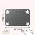 Pet Feeding Dropshipping Pet Placemat for Food and Water Bowl, with Waterproof Rubber Backing, Quick Dry Water Mat for Dog Cat