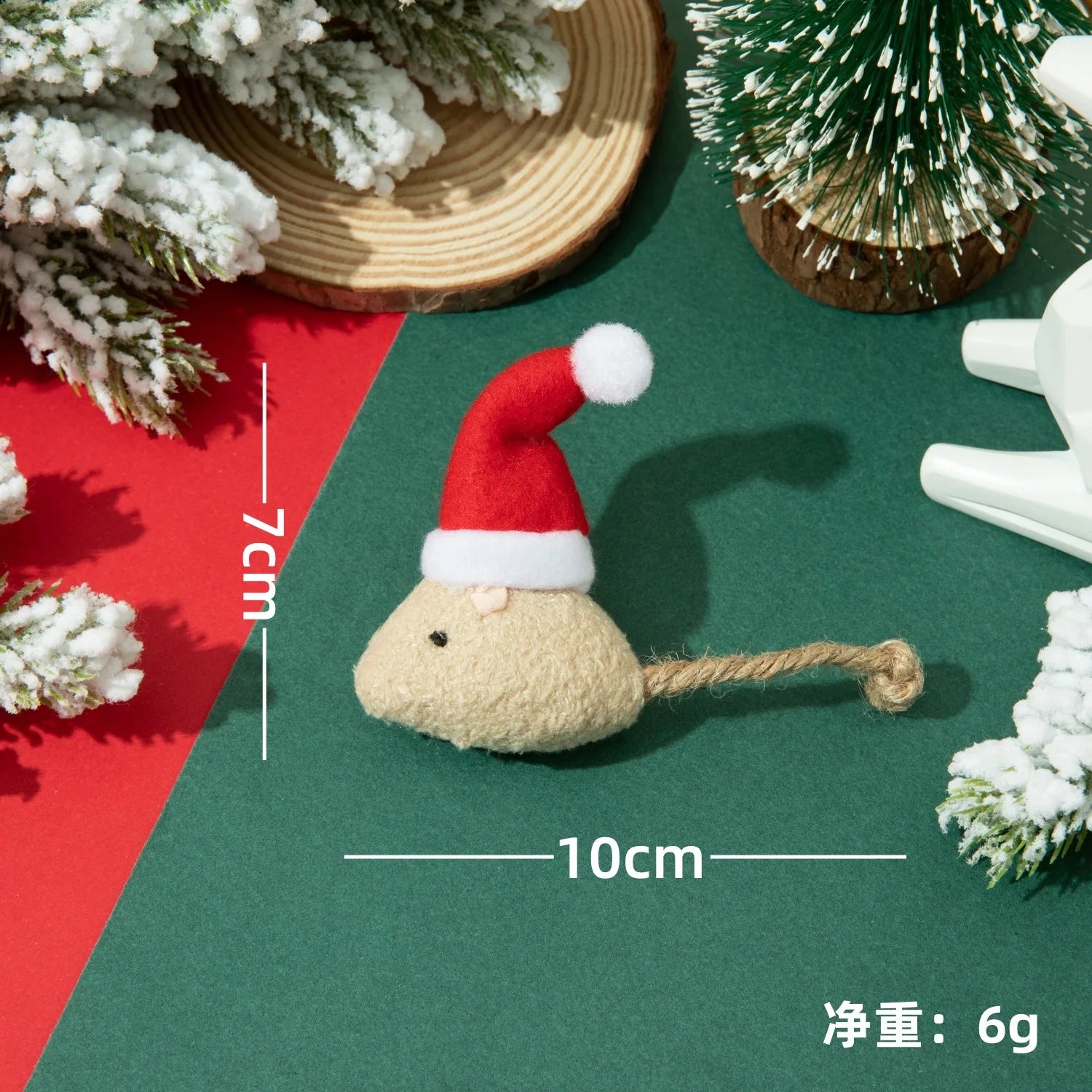 Cat Toys Christmas Pet Supplies Catnip Mice Cat Interactive Toys Cat Supplies Dog Accessories for Small Dog