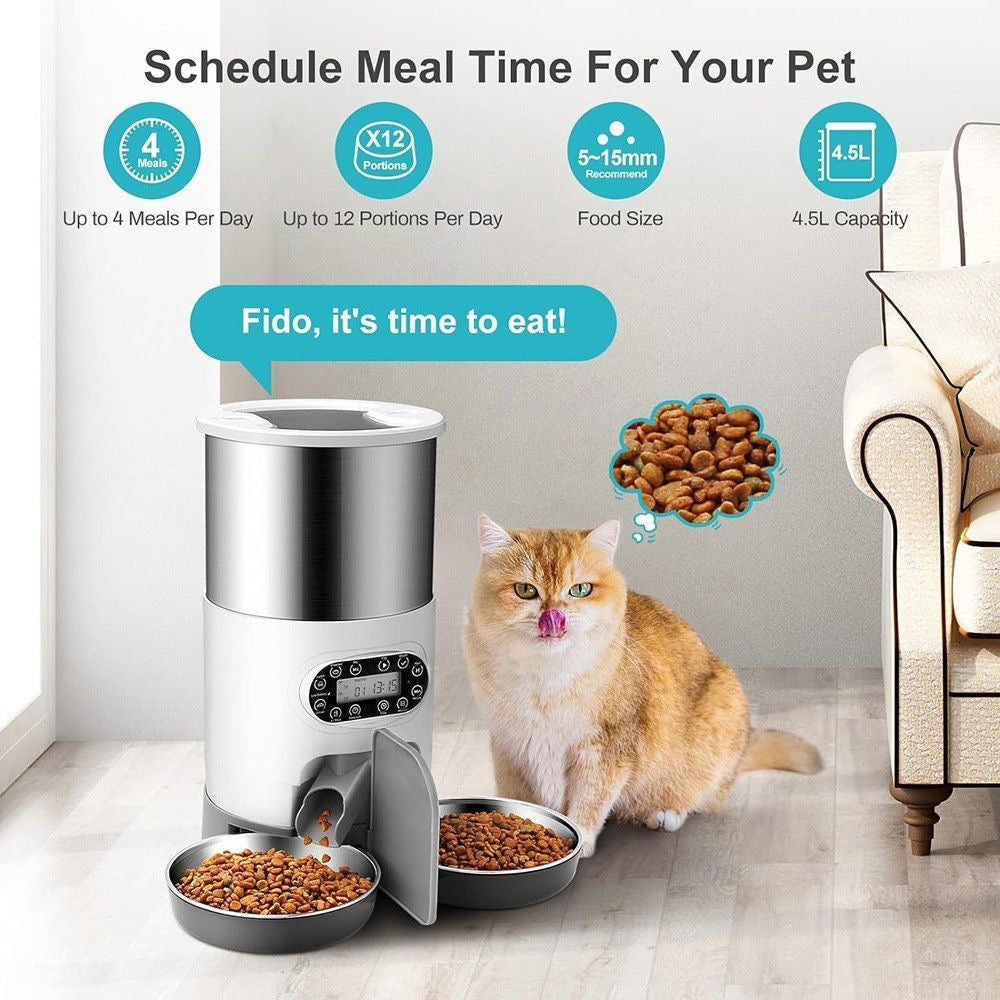 Pet supplies, smart automatic dog food bowls and cat feeders